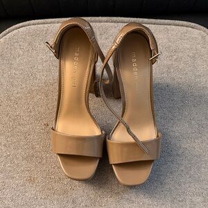 Madden Girl Brown Strappy Heels